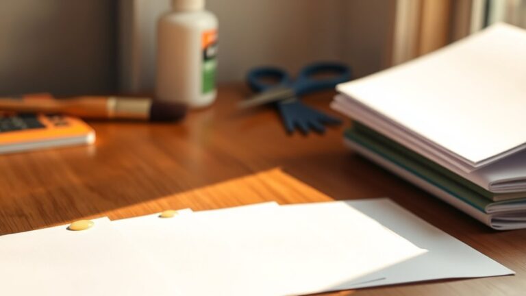 apply adhesive to paper