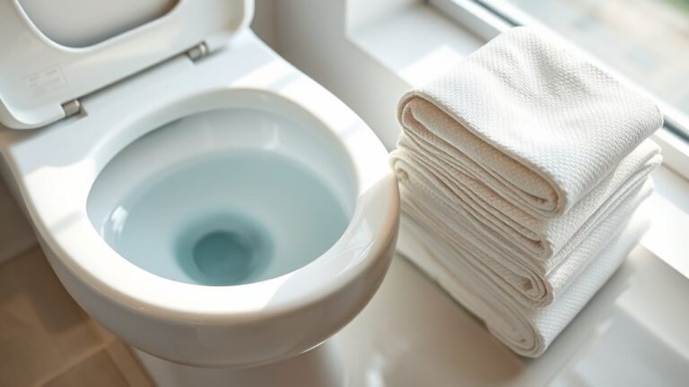 avoid flushing paper towels