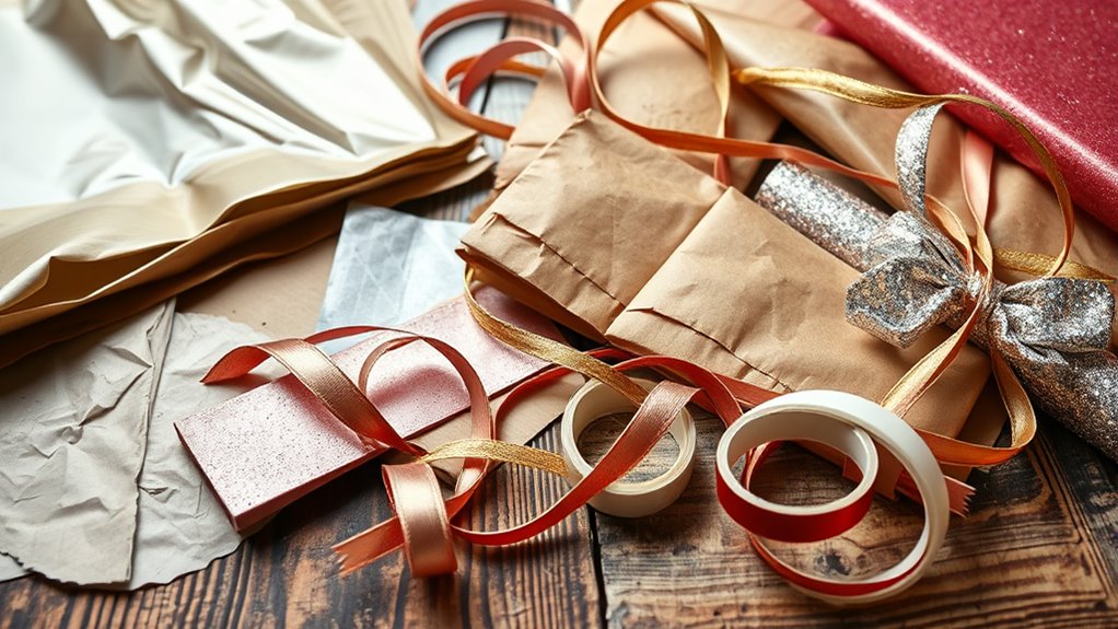 avoid metallic and coated papers