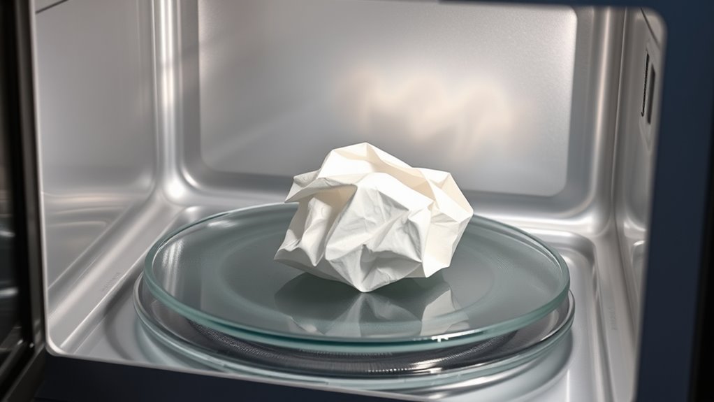 avoid paper with inks or coatings