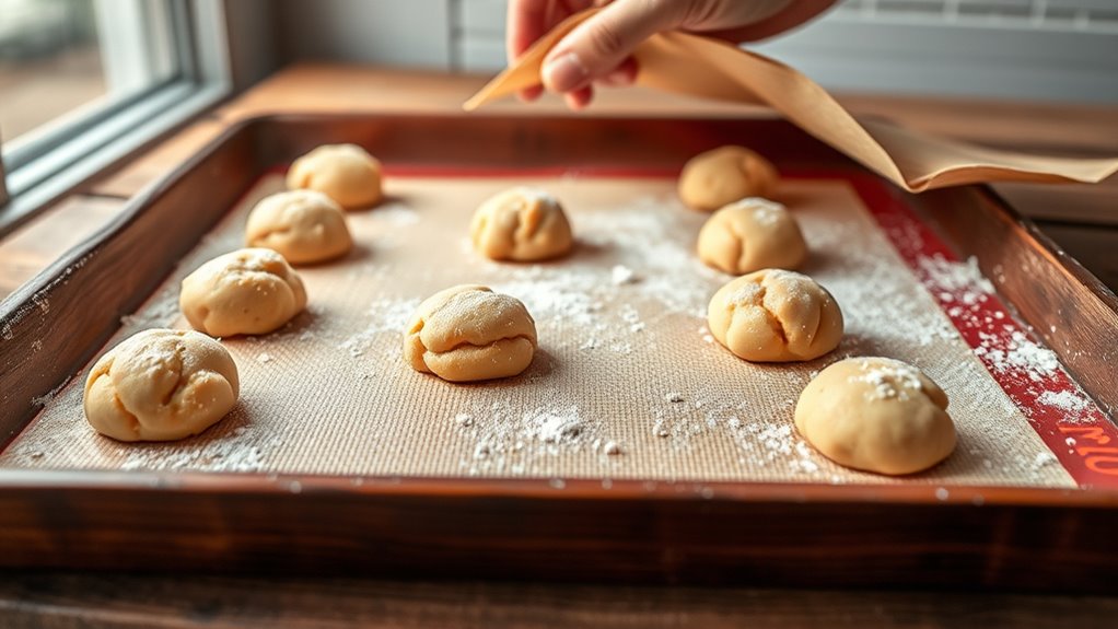 baking cookies without wax