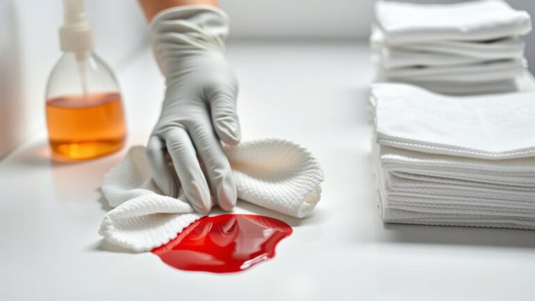 blood cleanup essential precautions