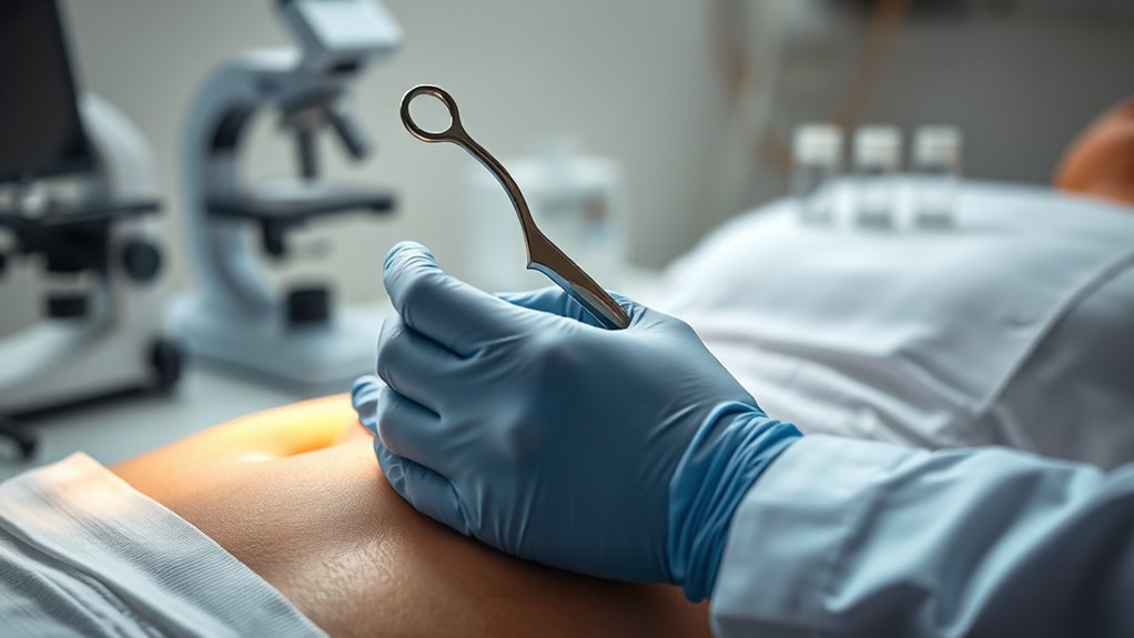 cervical cell collection procedure
