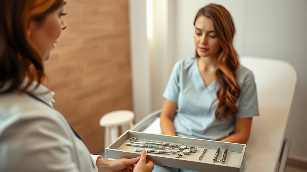 cervical cell collection procedure