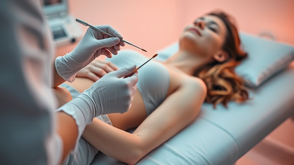 cervical cell collection procedure