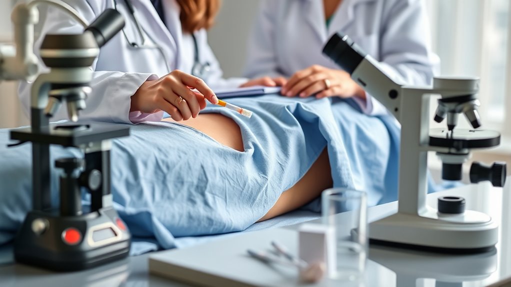 cervical cell screening procedure