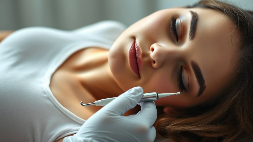 cervical cells collection procedure