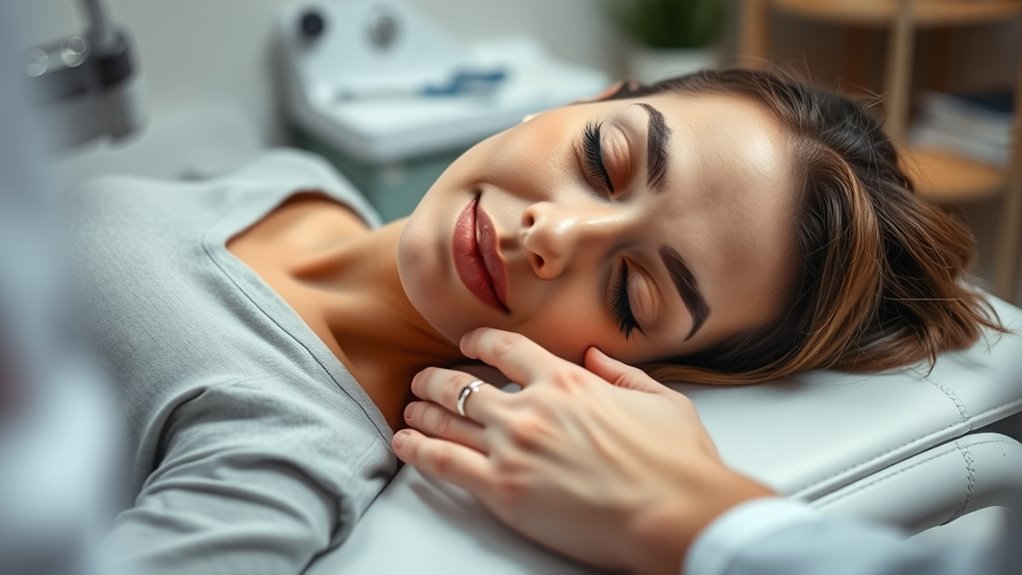 cervix sensitivity and technique