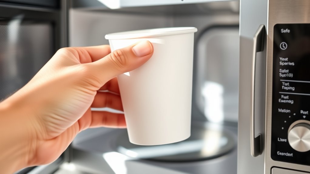 check for microwave safe label