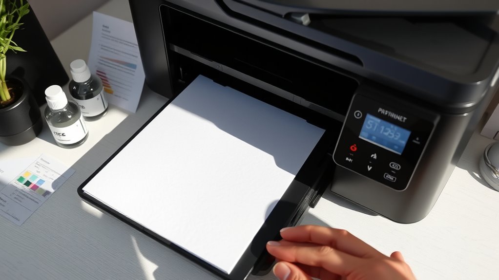 check printer and organize
