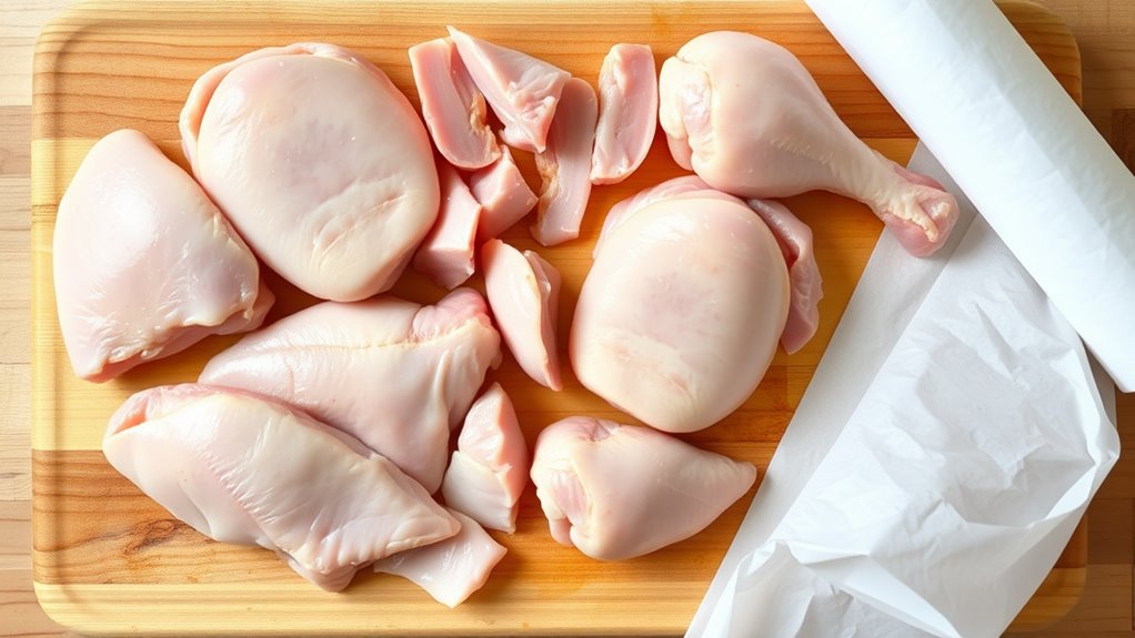 choose chicken based on cut