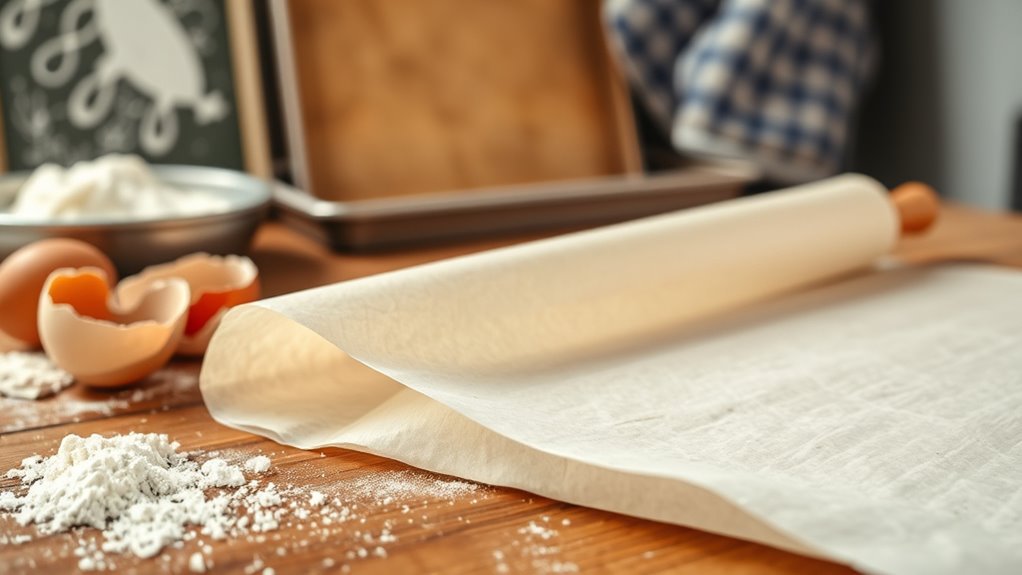 choose heat resistant food grade parchment