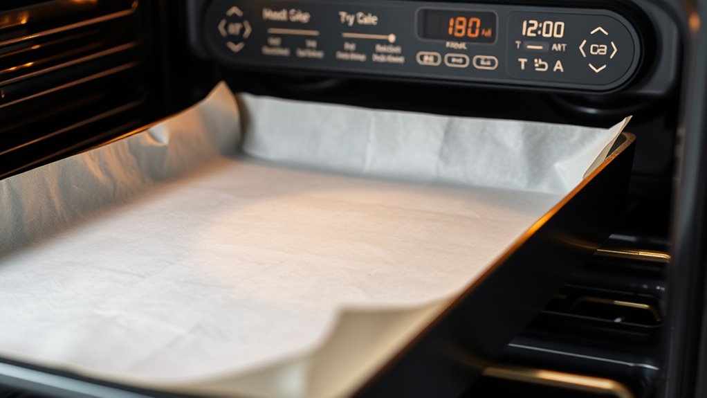 choose heat resistant silicone coated baking paper