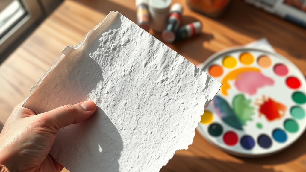 choose heavyweight textured paper