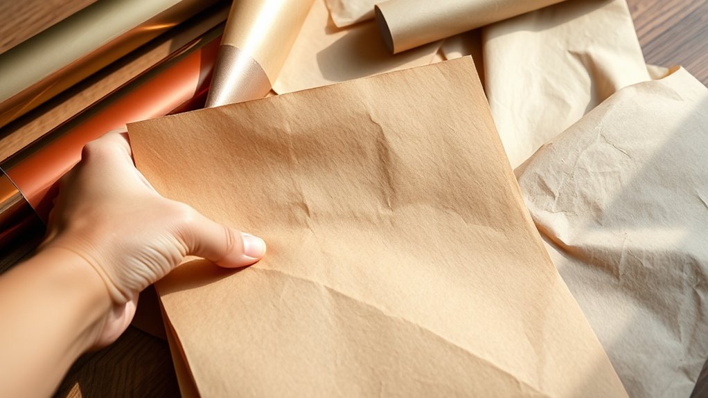choose plain matte paper