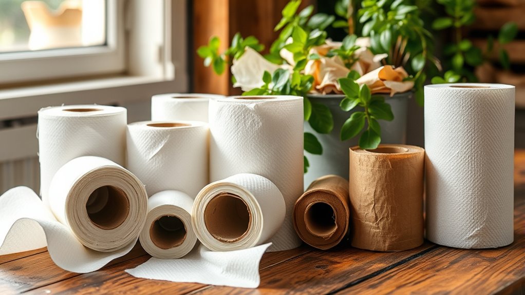 compostable paper towel types
