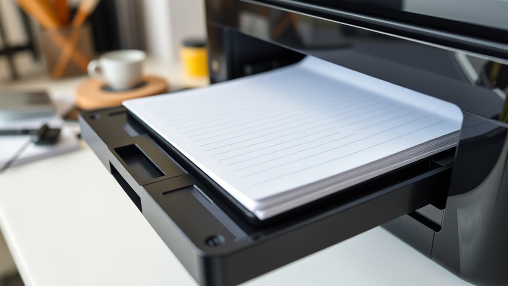 configure printer for crisp lines