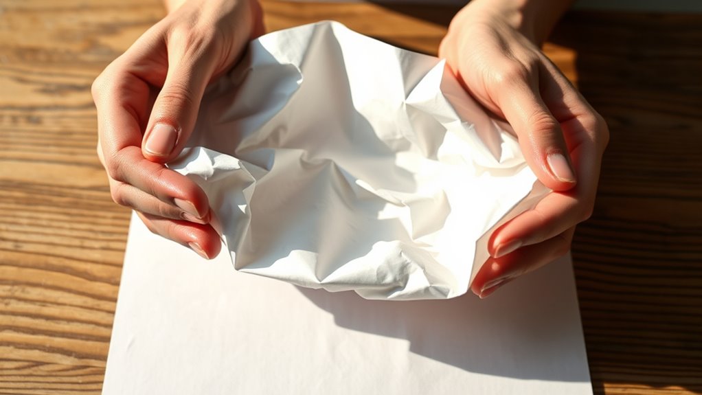 create aged textured paper