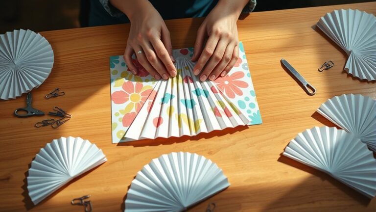 create colorful folding paper