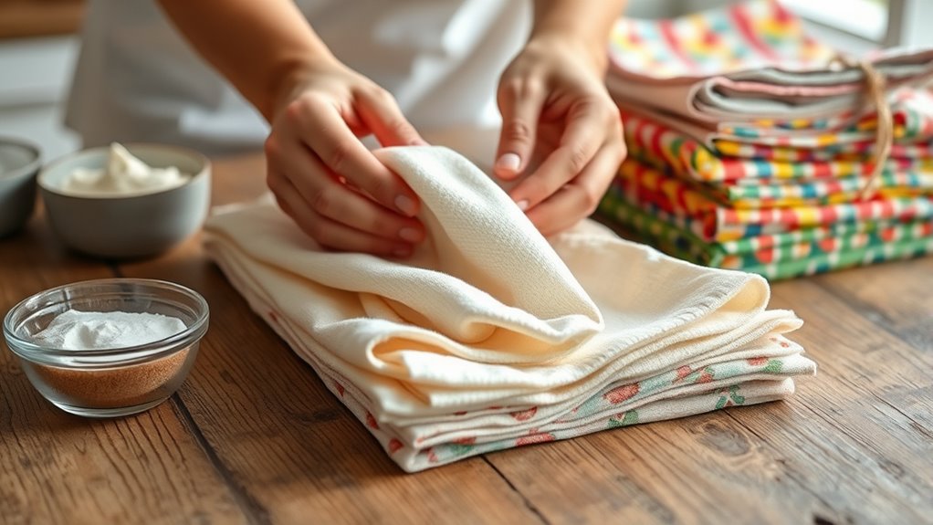create washable cloth towels
