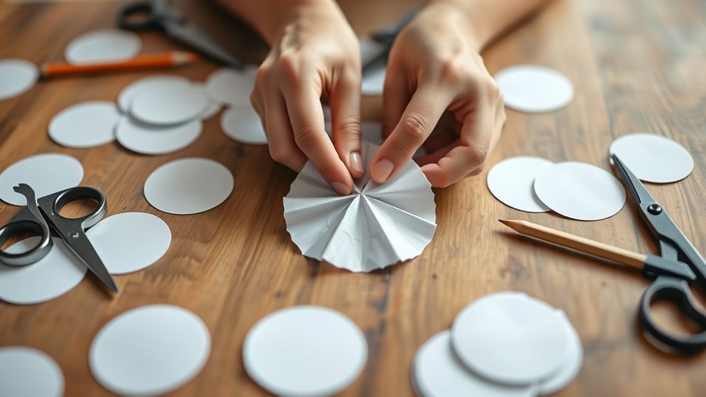 cut shape fold smooth