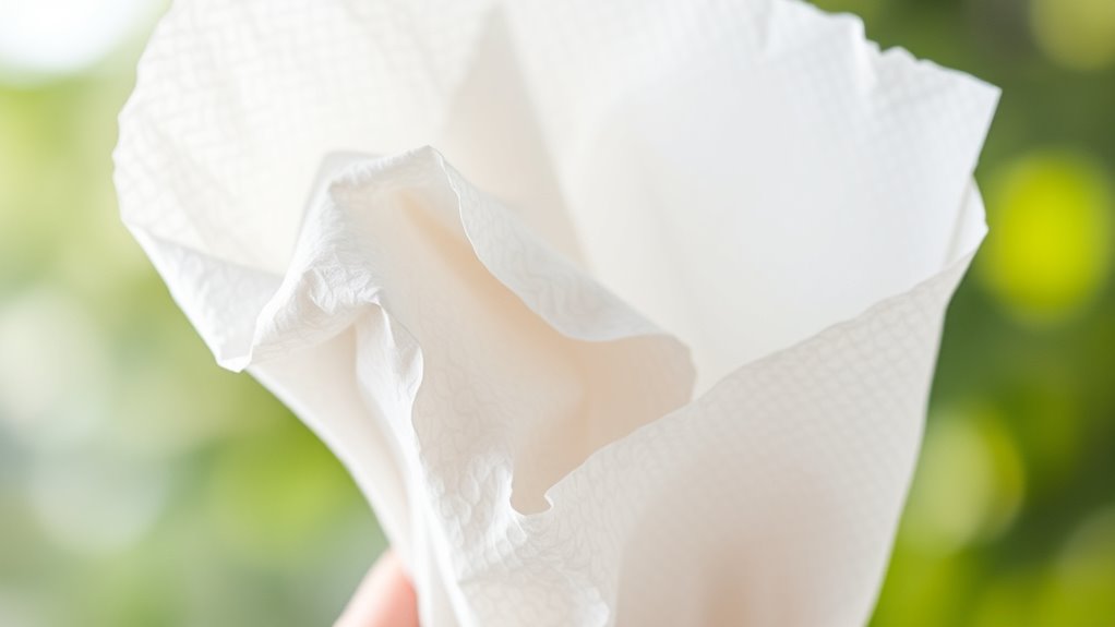 designed for strength and absorbency