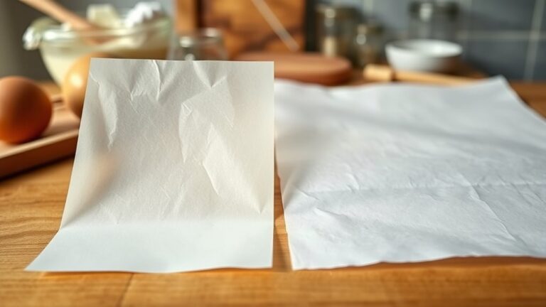 different types of baking paper