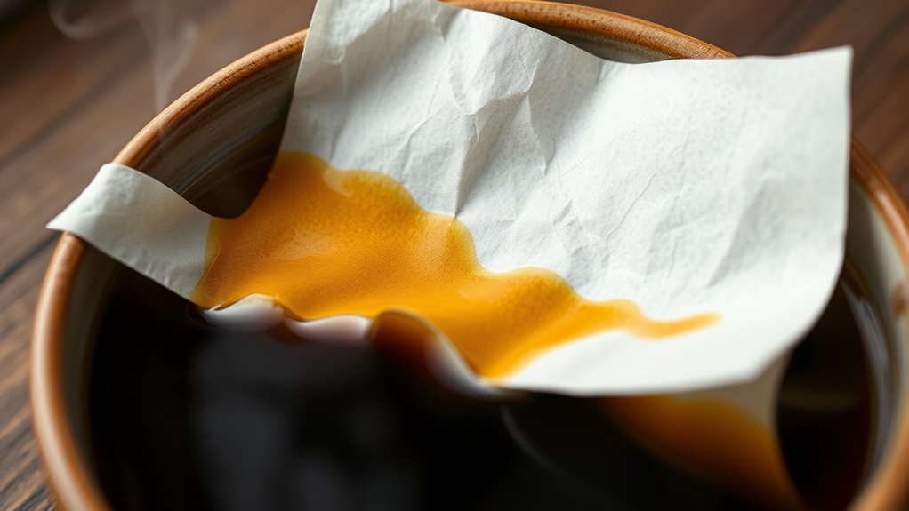 dip stain dry experiment