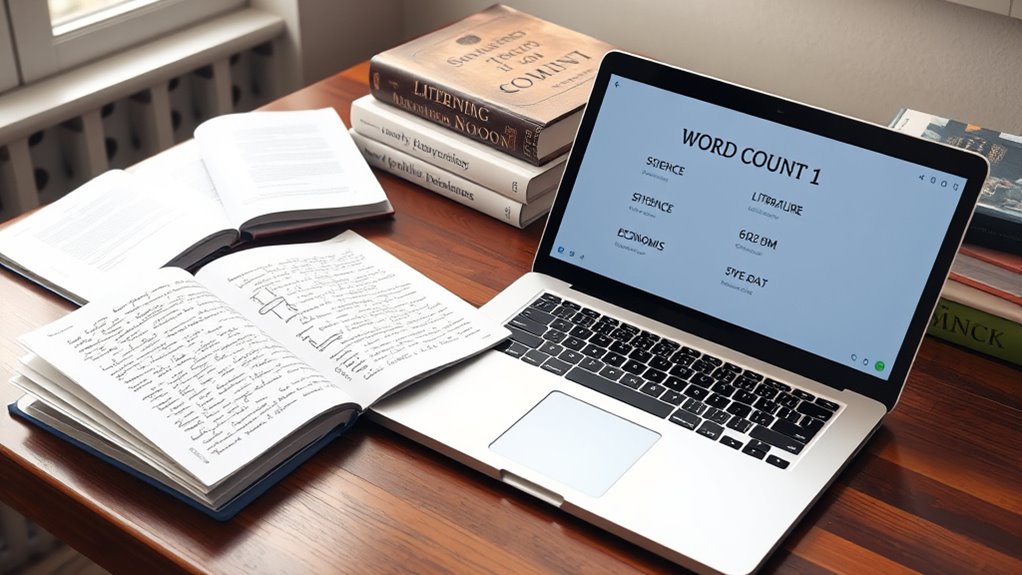 discipline specific word count guidelines