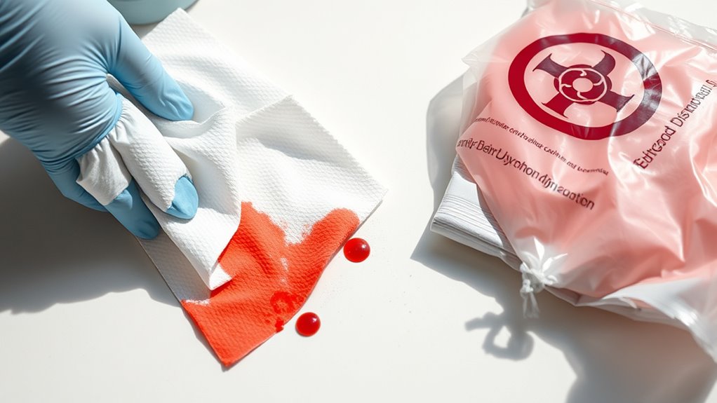 disposal contamination safety hygiene