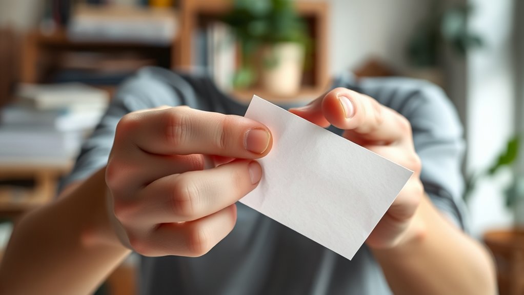eating paper due to curiosity or stress
