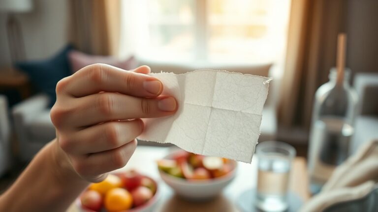 eating paper safety tips