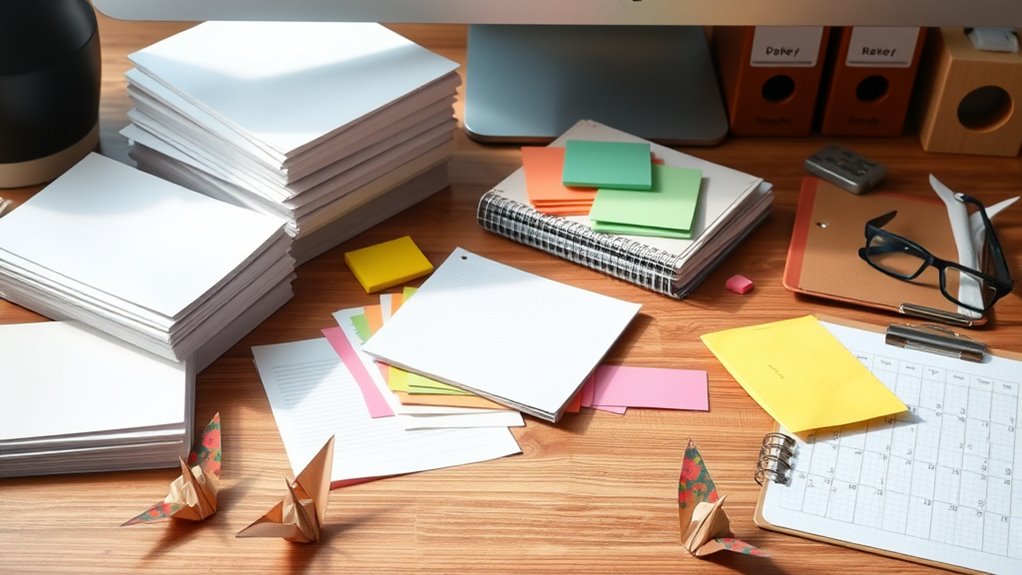 everyday eco friendly paper use