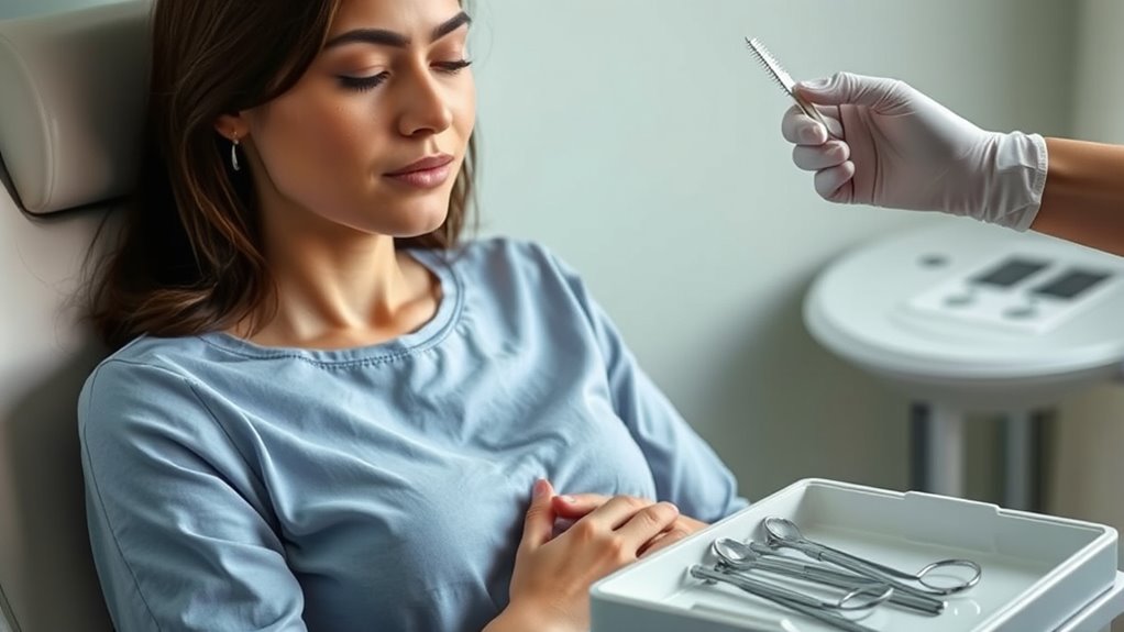 factors affecting pap smear discomfort