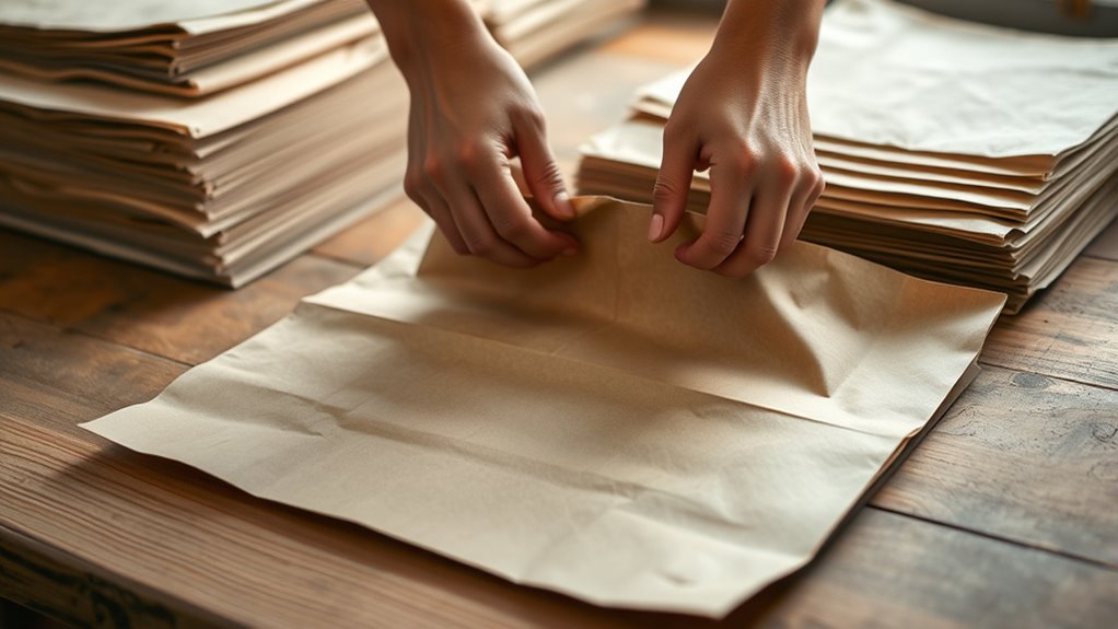 fold crease glue reinforce