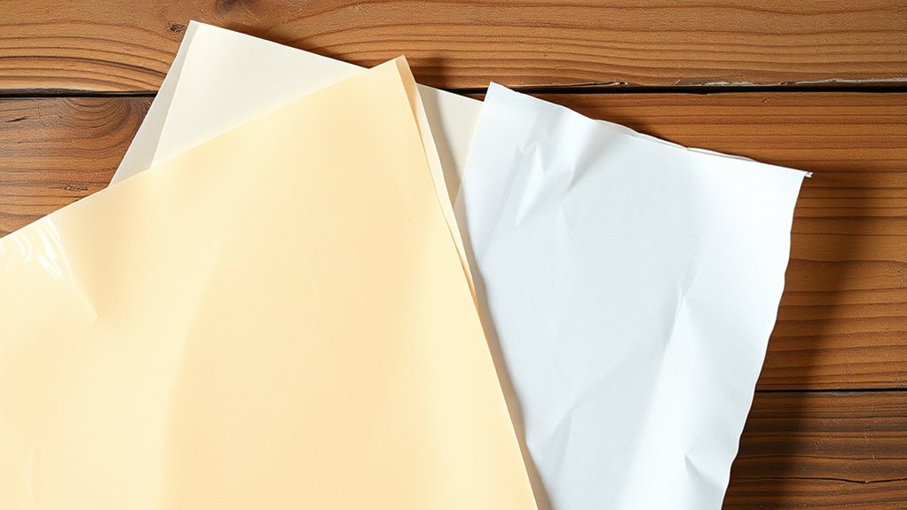 freezer versus baking paper