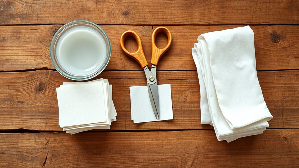 gather materials and tools