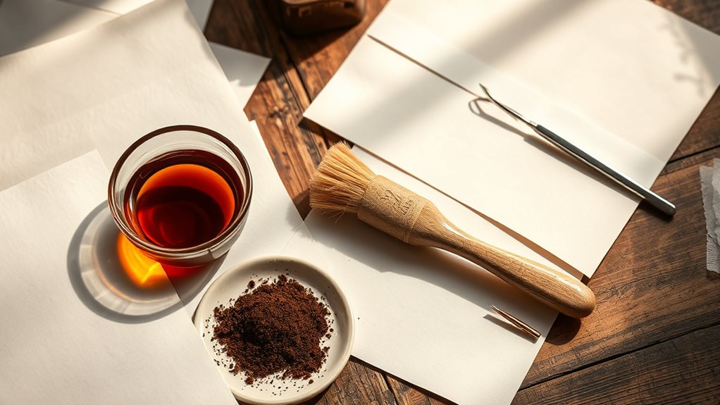 gather materials before aging