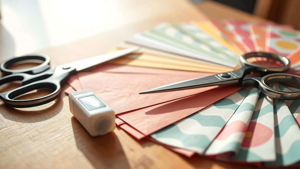 gather materials before starting