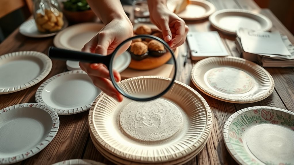 gluten content in paper plates