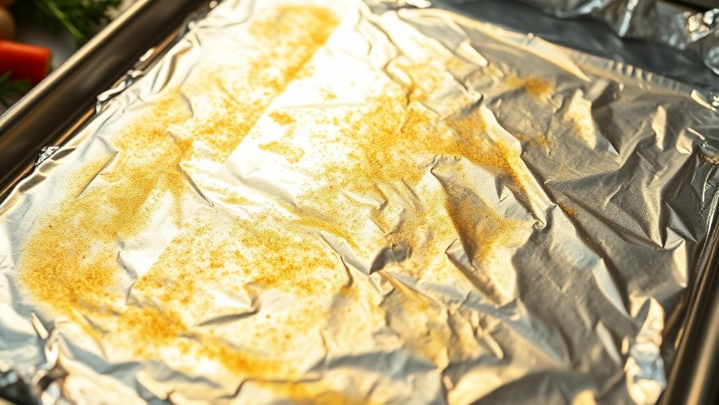 grease prevents sticking eases cleanup