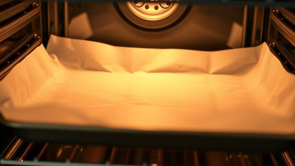 heat limit for baking paper