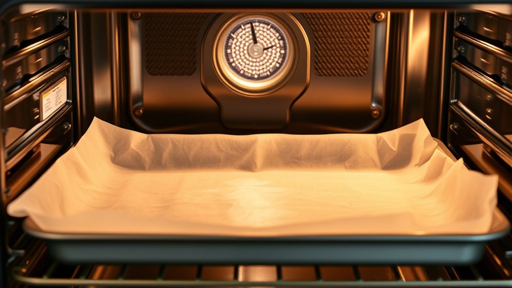 heat resistant baking parchment