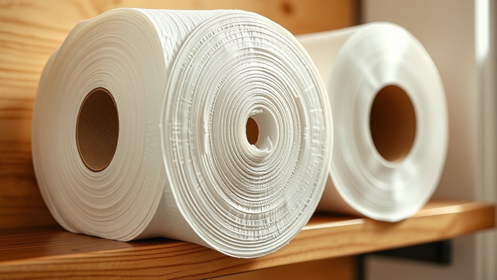 jumbo toilet paper width
