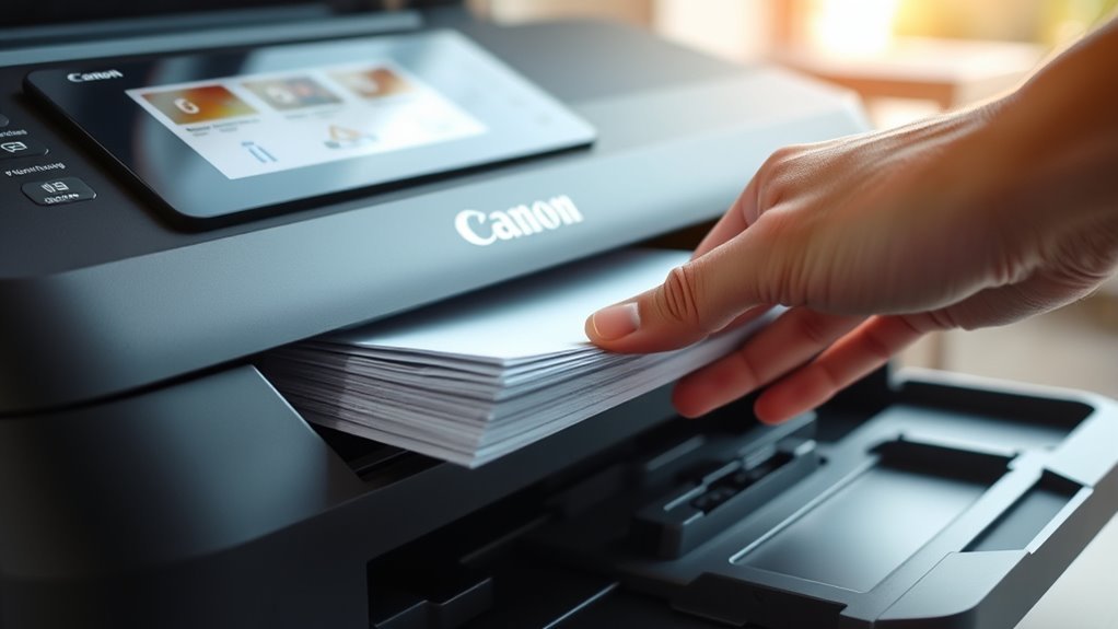 load paper properly