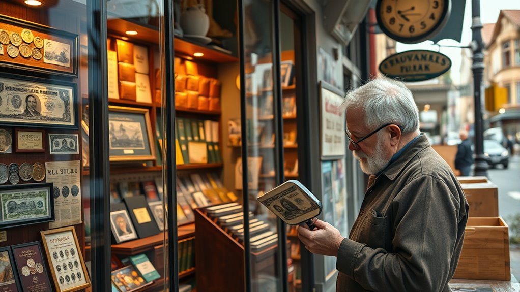local currency shops offer expert appraisals