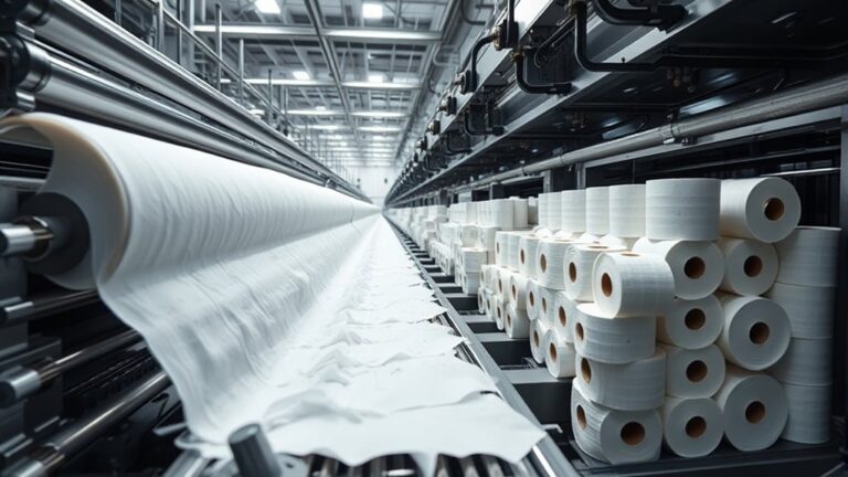 manufacturing process of toilet paper
