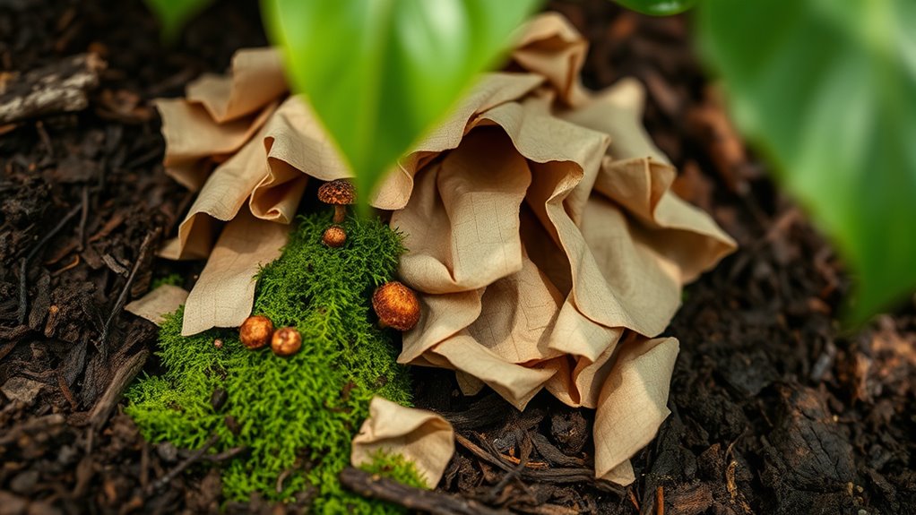 microbes accelerate paper breakdown
