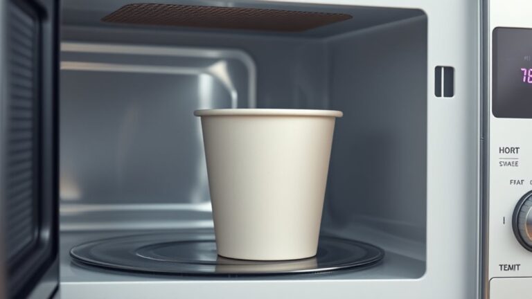 microwave paper cup safety