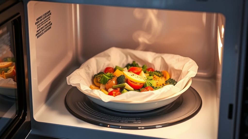 microwave safe containers and precautions